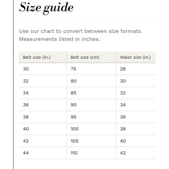 Cole Haan Brown Leather Belt with Silver Buckle - Picture 6 of 7